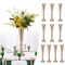 10pcs Tall Trumpet Vases Wedding Table Centerpieces Display Party Event Decor